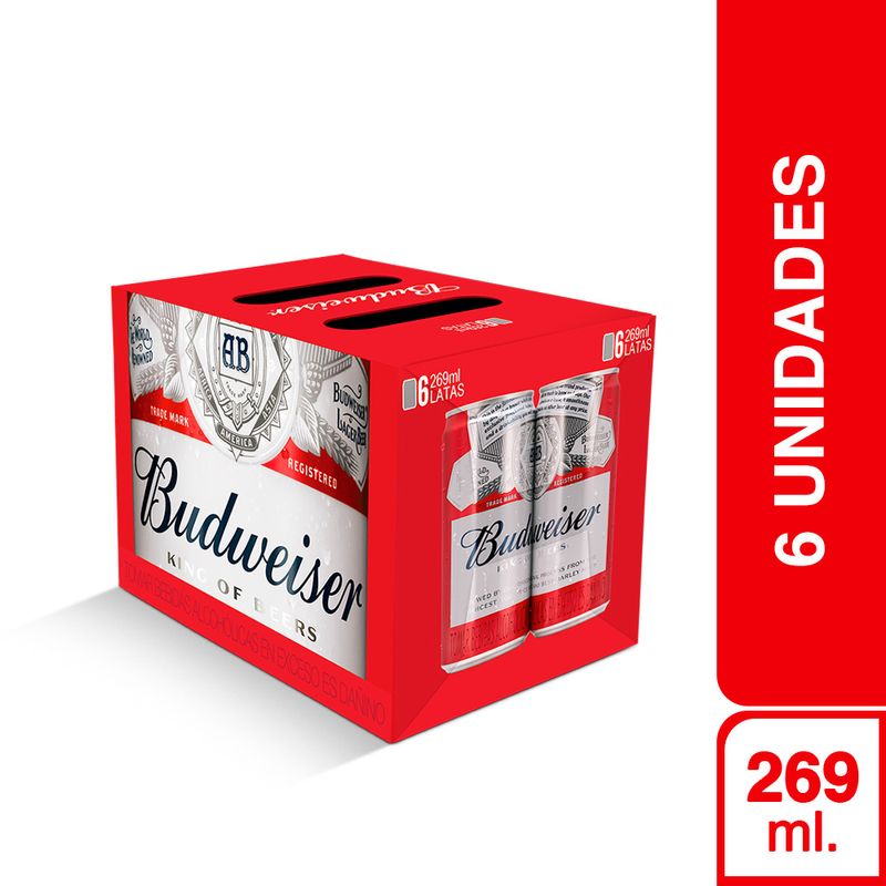 Budweiser-Lata--269ml--Pack-x-6