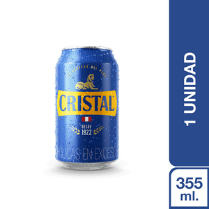 Cristal Lata 355ml x1
