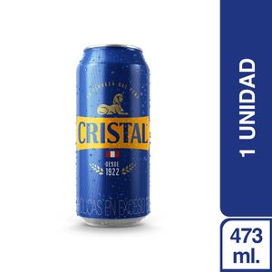 Cristal Lata 473ml x1