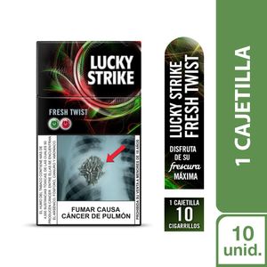 Lucky Strike Twist Large Cajetilla 10 unidades