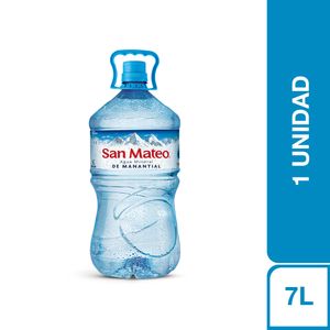 Agua Mineral San Mateo Sin Gas Bidón (7L)