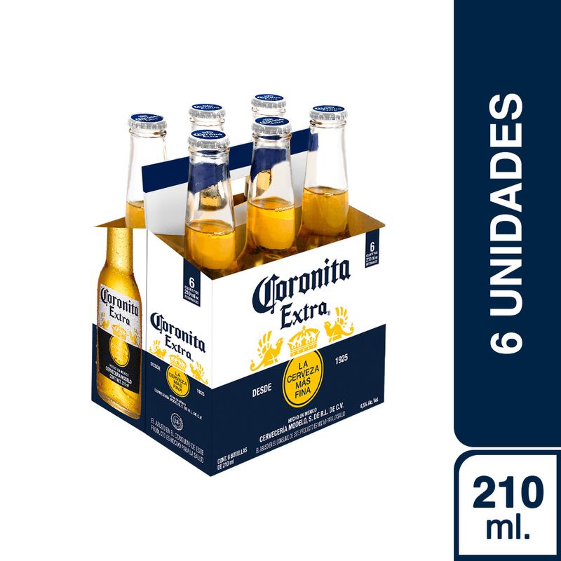Coronita-Botella--210ml--Pack-x-6