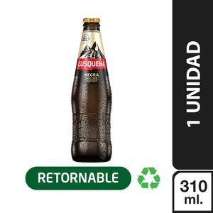 Cusqueña Negra Retornable 310ml x1 Botella