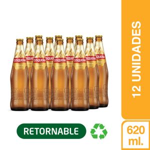 Cusqueña Dorada Retornable 620ml x12 Botellas