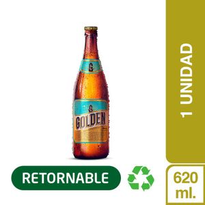 Golden Botella 620ml Retornable x1 unidad
