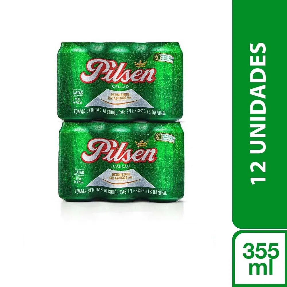 2 Pilsen Callao 355ML Sixpack