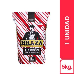 Carbon Braza embolsado c/asa x 5kg