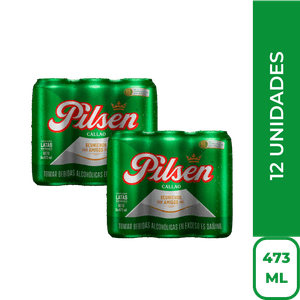 2x Pilsen Callao Lata (473ml) Pack x 6