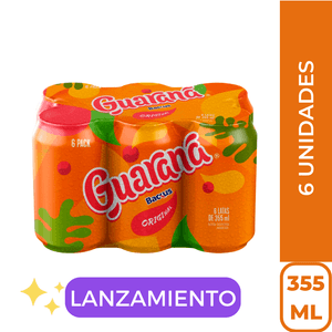 Guaraná Lata (355ml) Pack x 6