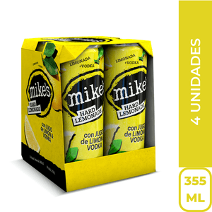 Mike's Hard Lemonade Lata (355ml) x4
